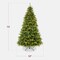 Pre-Lit Cedar Cypress Christmas Tree w/Twinkling Lights, Lighted Artificial Holiday Décor, White & Multicolored LEDs